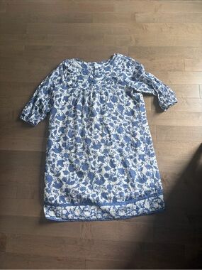 Studio Park Blue and White Floral Tunic
